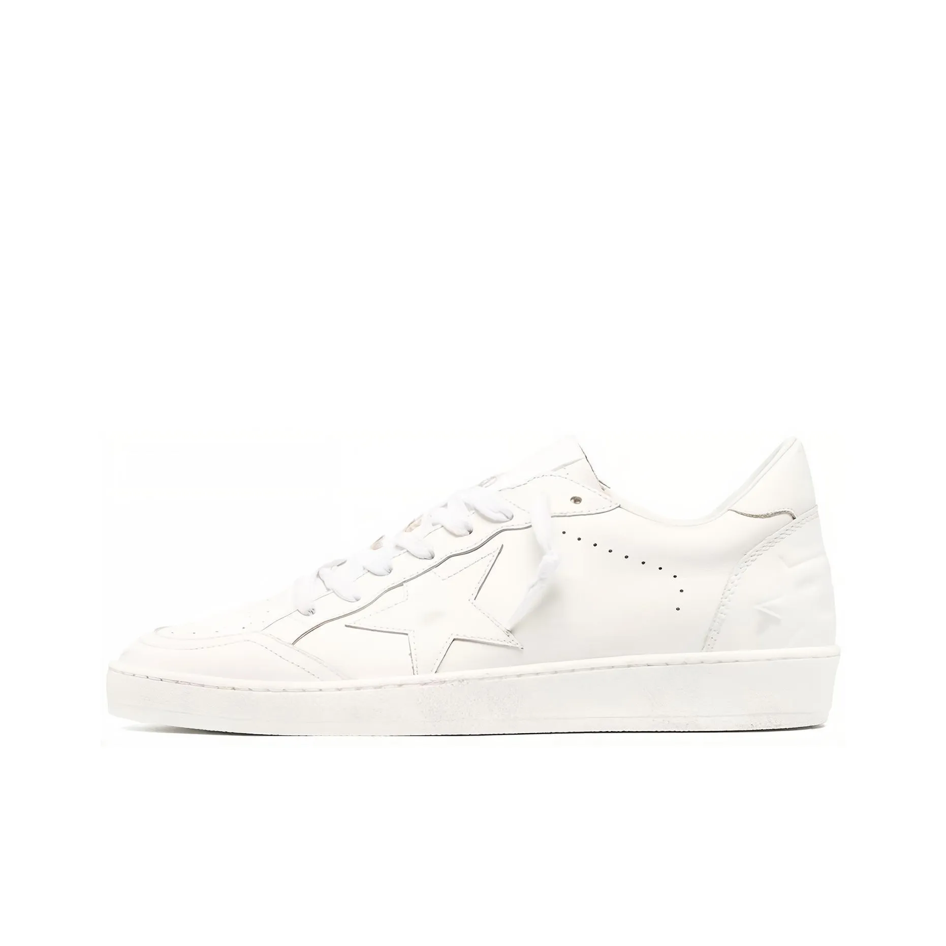 Golden Goose Ball Star Triple White