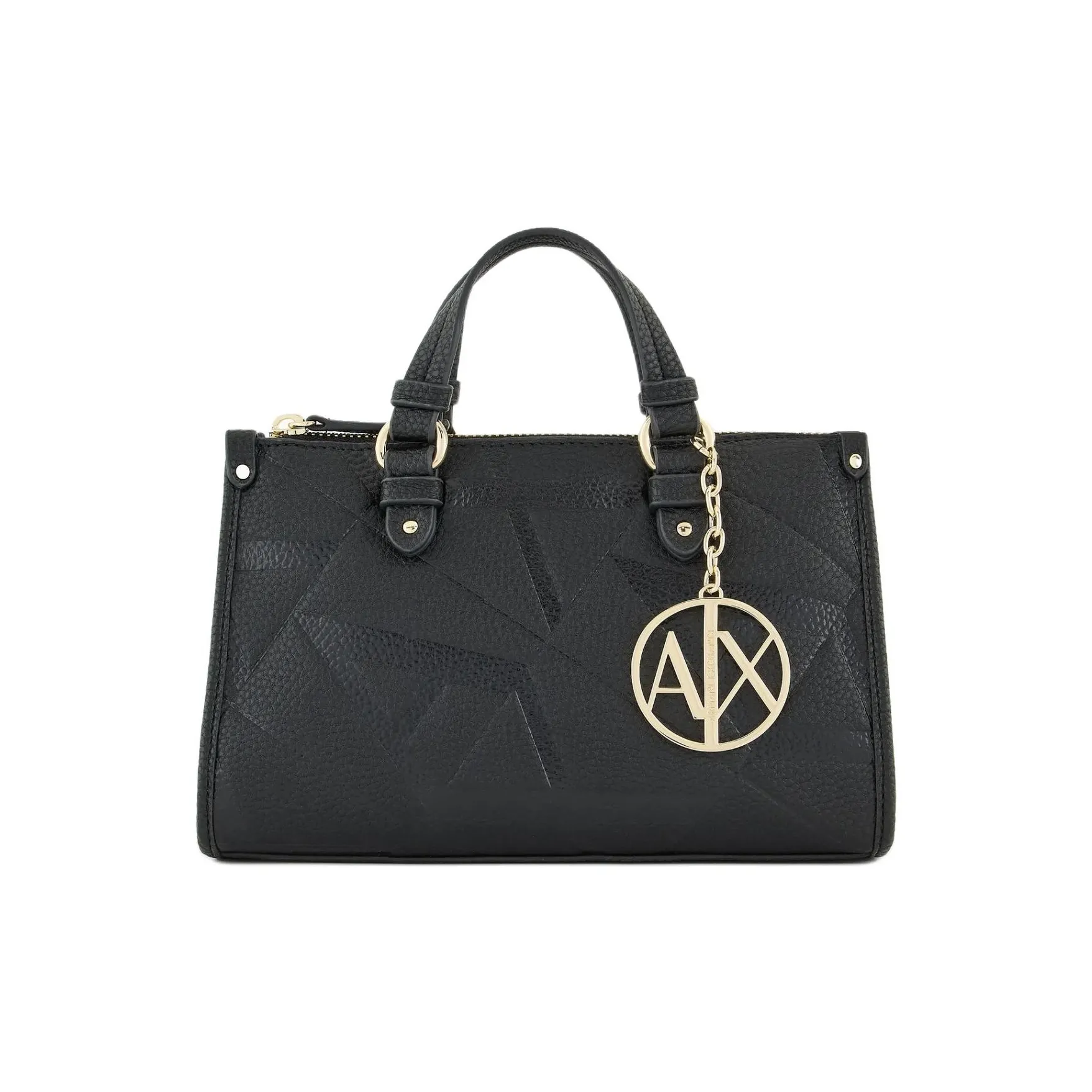 ARMANI EXCHANGEAE Polyester Tote Bag, Shopping Bag, Handbag Women's Black