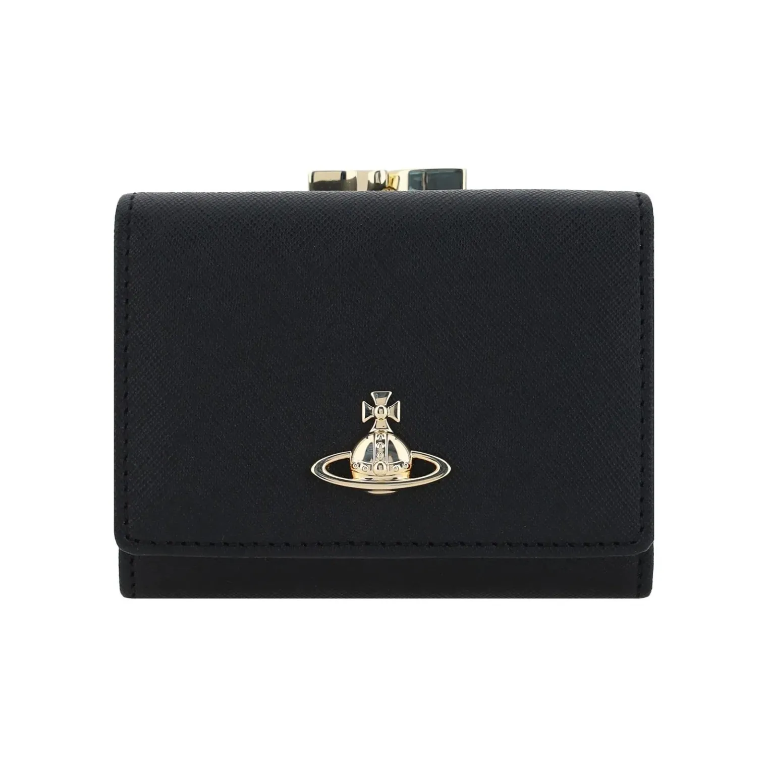 Vivienne Westwood Orb Plaque Tri Fold Wallet