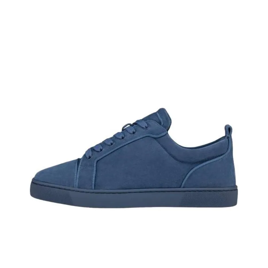 CL LUBOTING Louis Junior 1.0 Low Top Skateboard Shoes Men's Blue