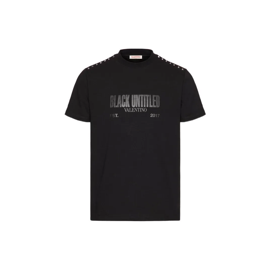 Valentino SS23 T-Shirt Мужской Черный