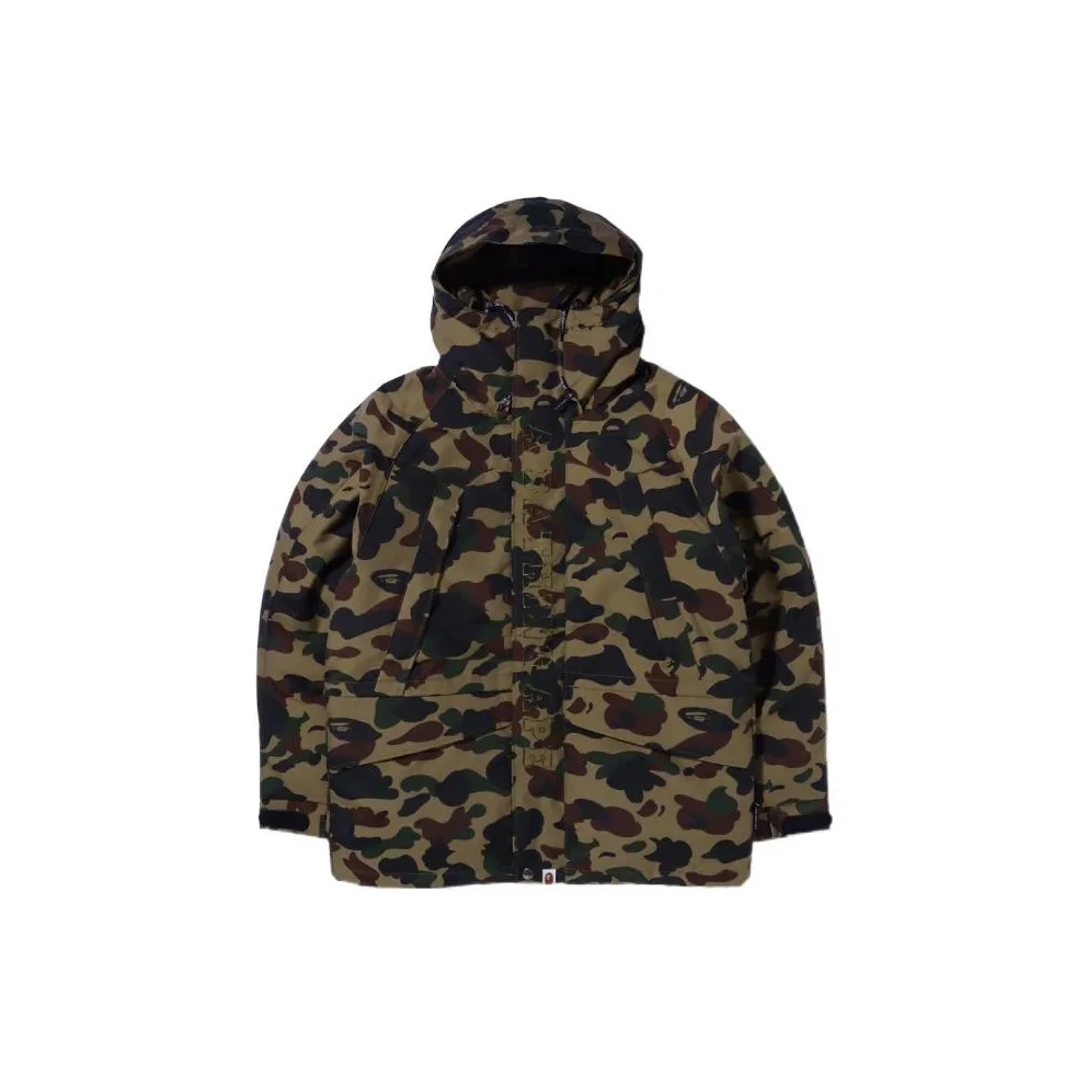 A BATHING APE 1st Camo Snowboard Down Jacket FW21