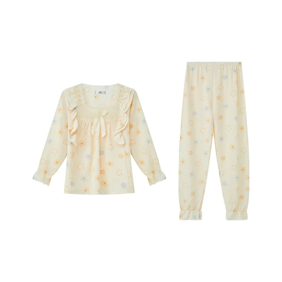 Сон Желтый Женские Пижамные Комплекты