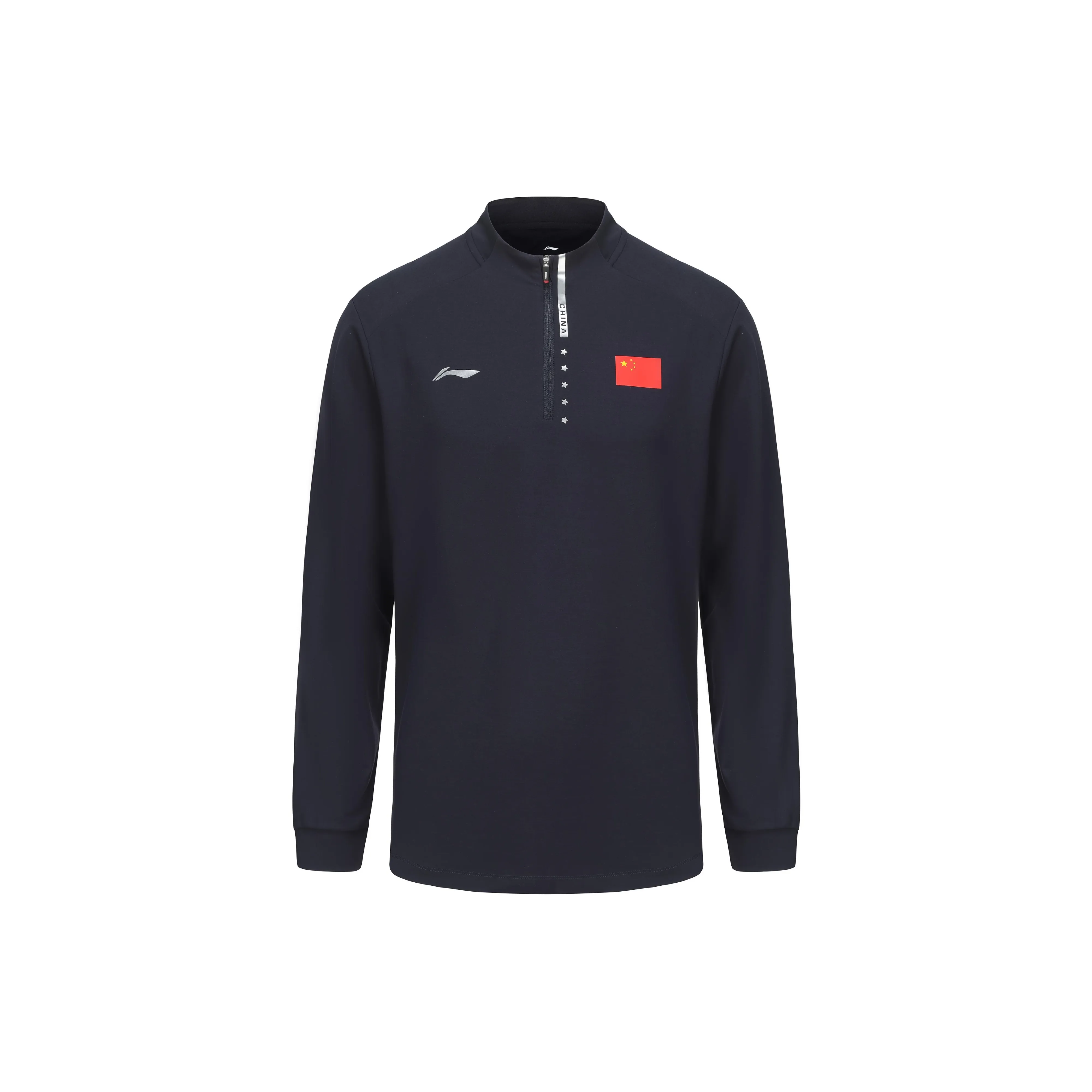 Поло с подкладкой унисекс темно-синий