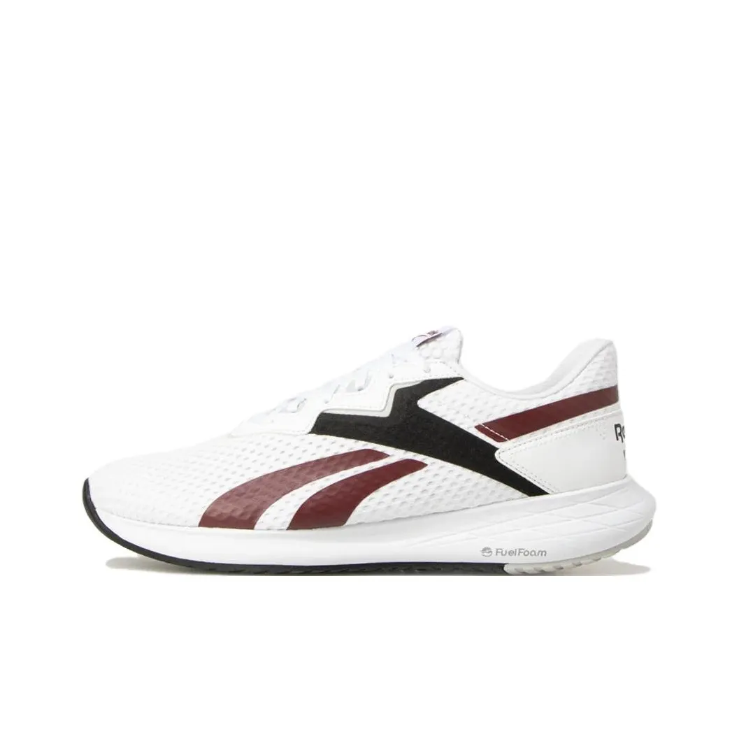 Reebok Energen Plus 2 Low Top Casual Running Shoes Men's White Black Red