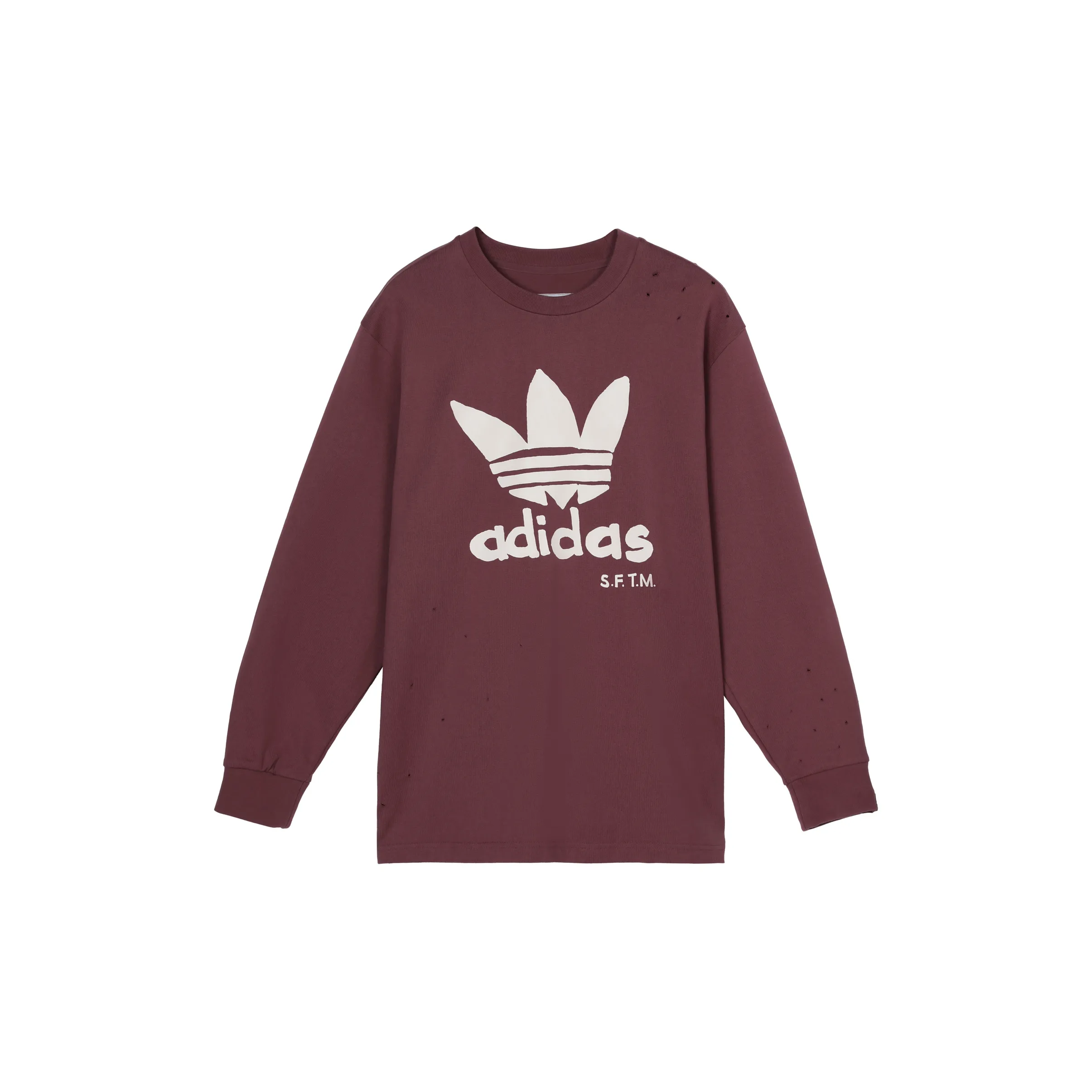 Adidas Originals x SONG FOR THE MUTE T Shirt Unisex Burgundy