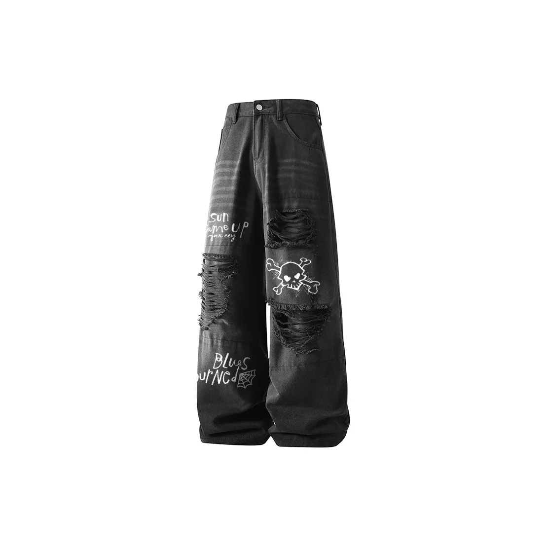 Qnxeey Jeans Unisex
