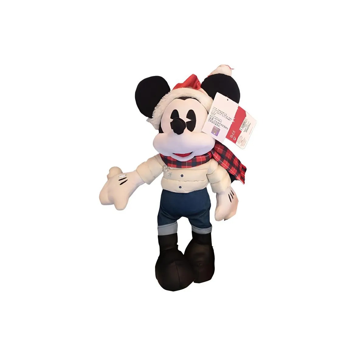 Disney Shanghai Disney 2021 Christmas Collection Куклы Mickey Плюшевые Средний Размер Рекомендуемая Высота