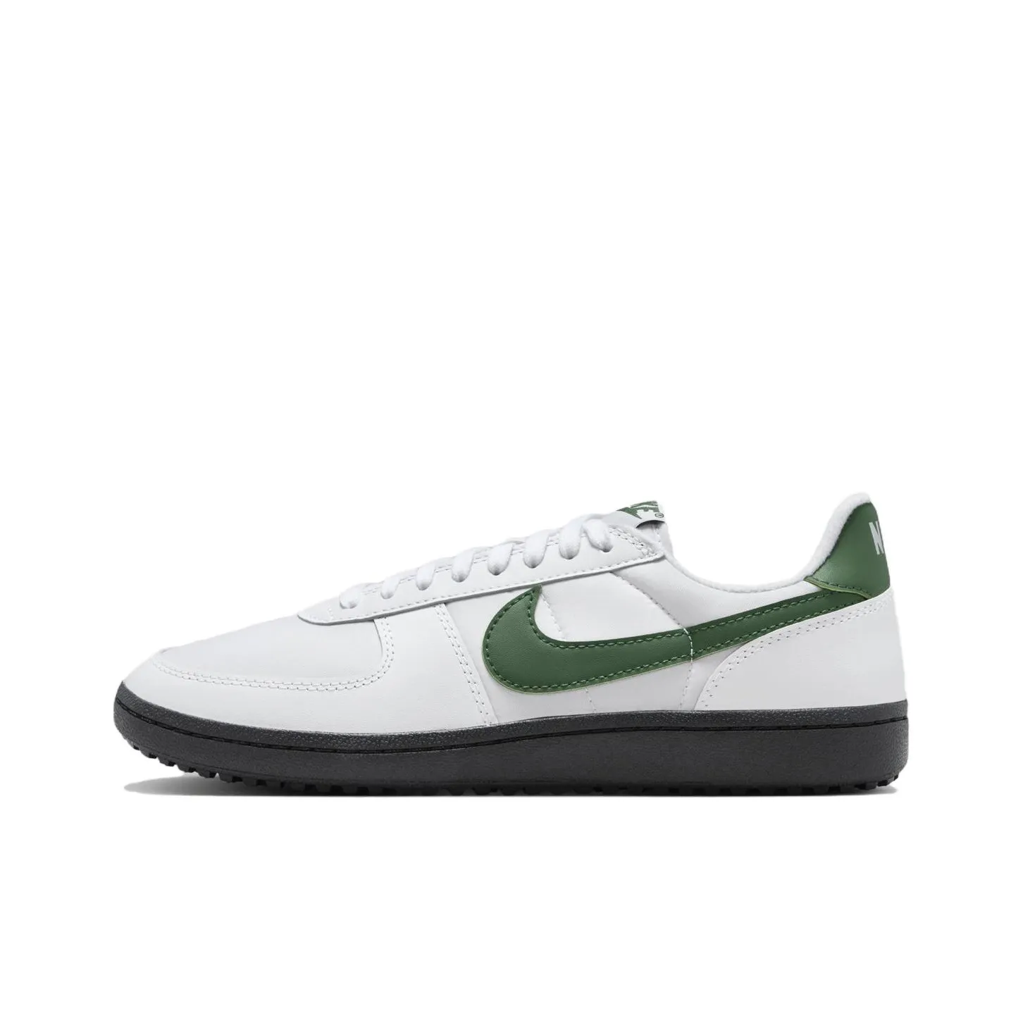 Nike Field General '82 Slip Resistant Abrasion Resistant Низкий Топ Винтажные баскетбольные кроссовки Унисекс Белый Зеленый Черный
