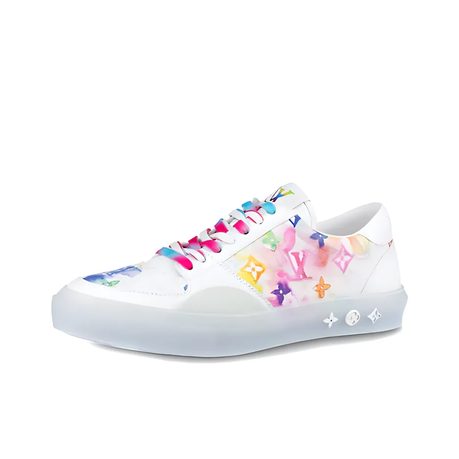 LOUIS VUITTON Ollie Sneakers 'White With Colorful Monogram'