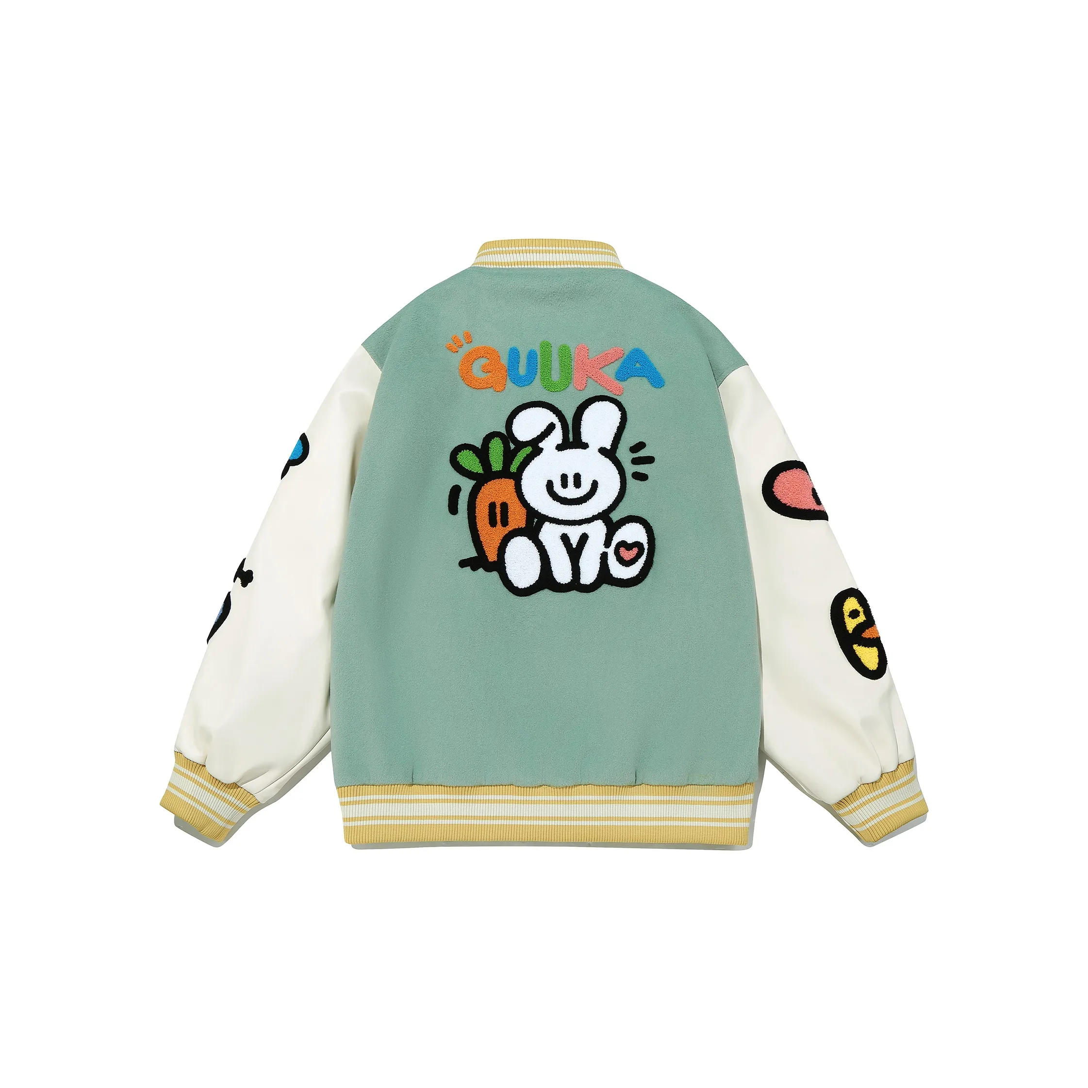 Guuka x AGAHO Baseball Jacket Unisex