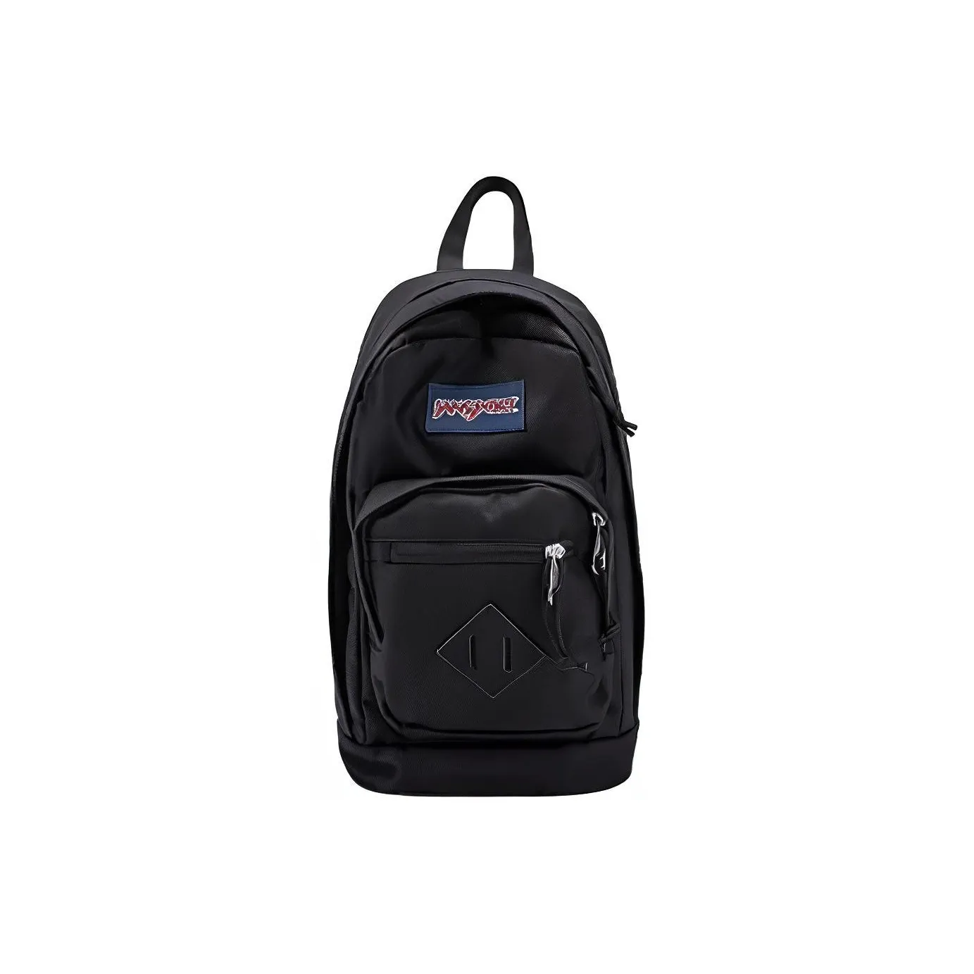 JanSport Polyester Sling Bag Shoulder Bag Crossbody Bag Small Size Unisex Black