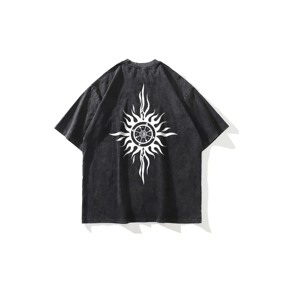 WHISTLEHUNTER Elbow Length Sleeved T Shirt Unisex Black