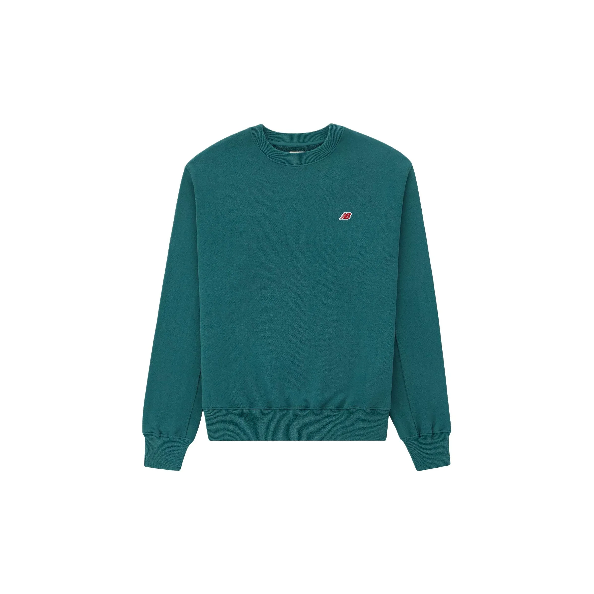 New Balance Made In USA Collection Sweatshirt FW24 Core Crewneck Sweatshirt Men's Green