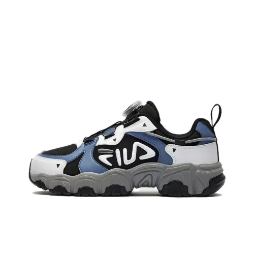 FILA KIDS Беговые кроссовки Low Top Синий Белый Черный Унисекс