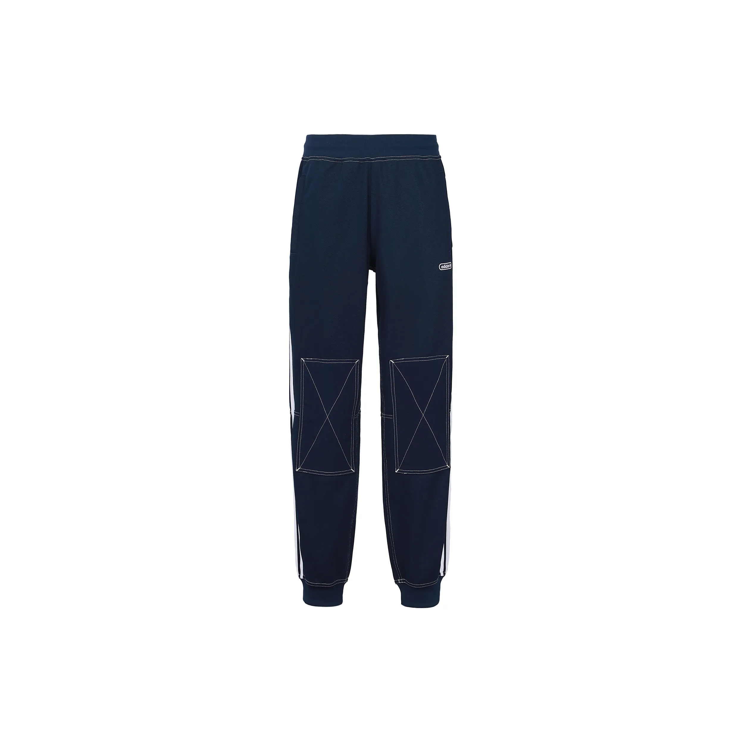 Adidas Originals Clover Series Sports Pants Men's Marine Blue