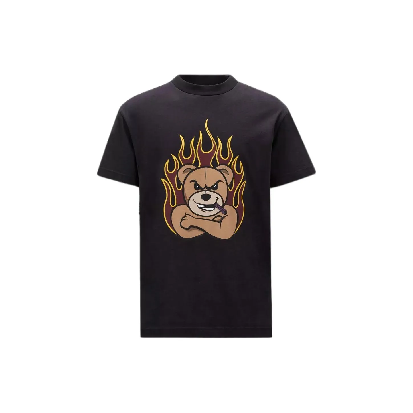 MONCLER GENIUS x PALM ANGELS FW22 T-Shirt Унисекс Черный