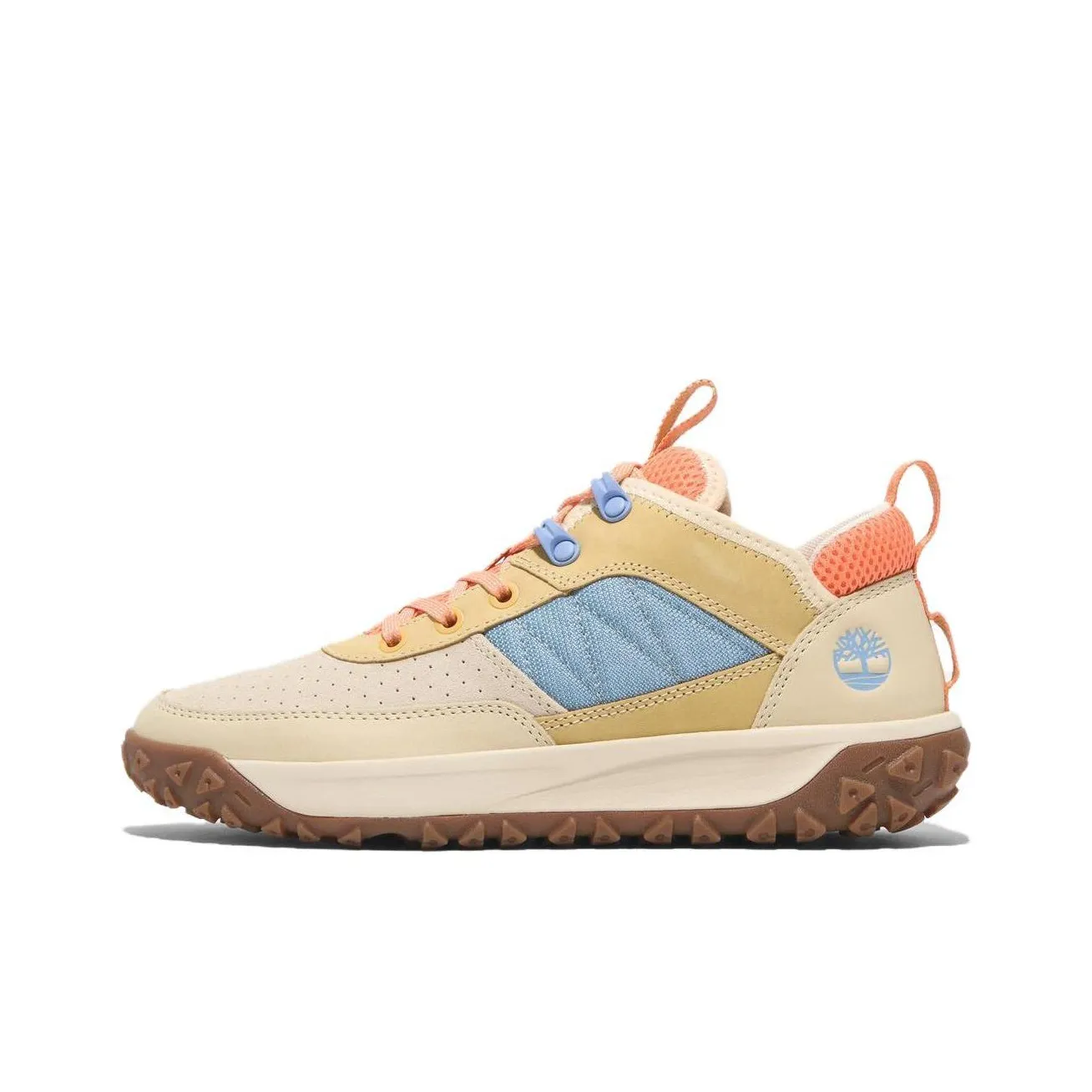 Timberland Противоскользящая Устойчивая к истиранию Низкий Топ Повседневная Обувь Женская Светло-желтая