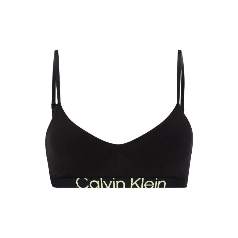 CALVIN KLEIN Bra Women's Space Black