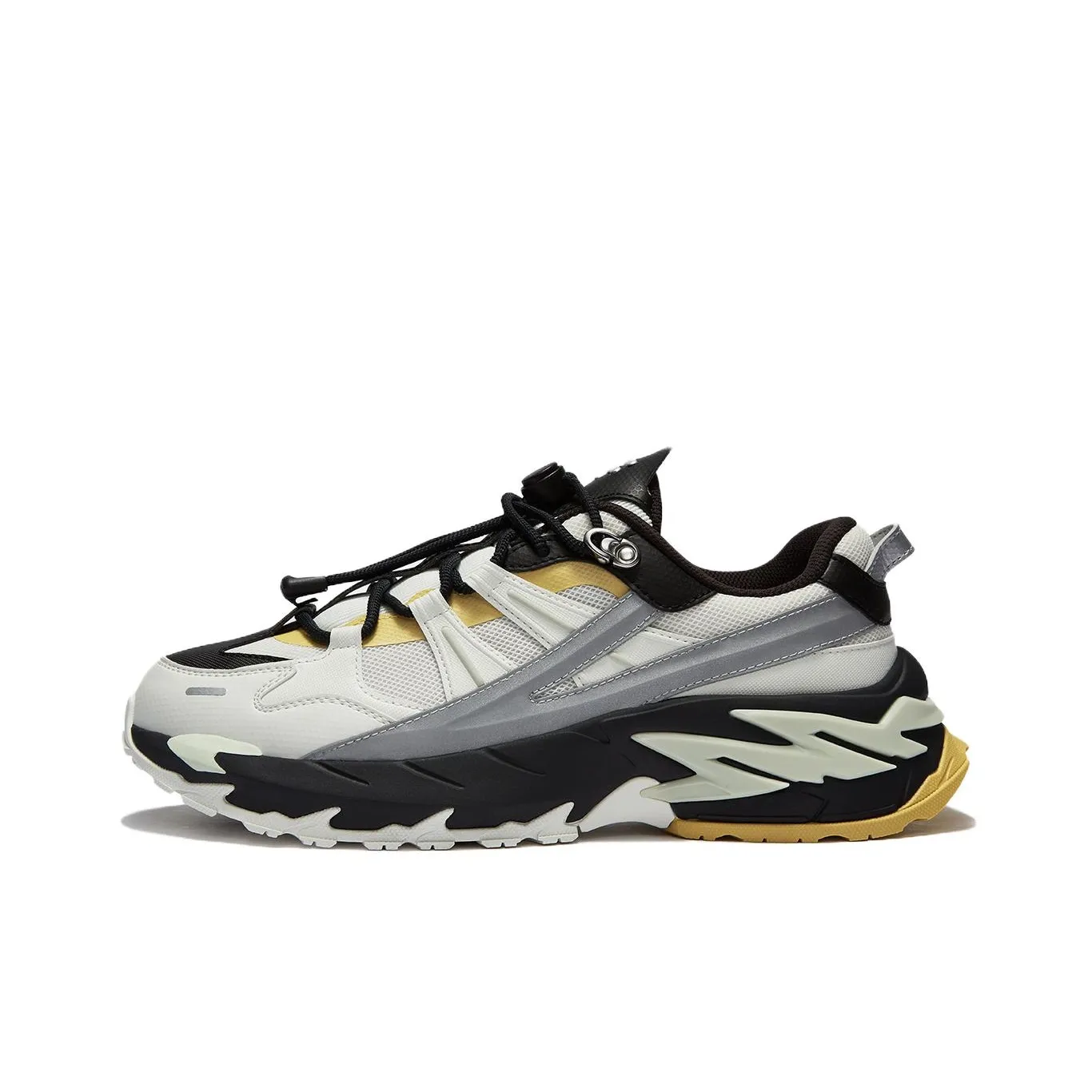FILA FUSION SKYVEIL Low Top Casual Shoes Men's Gray White
