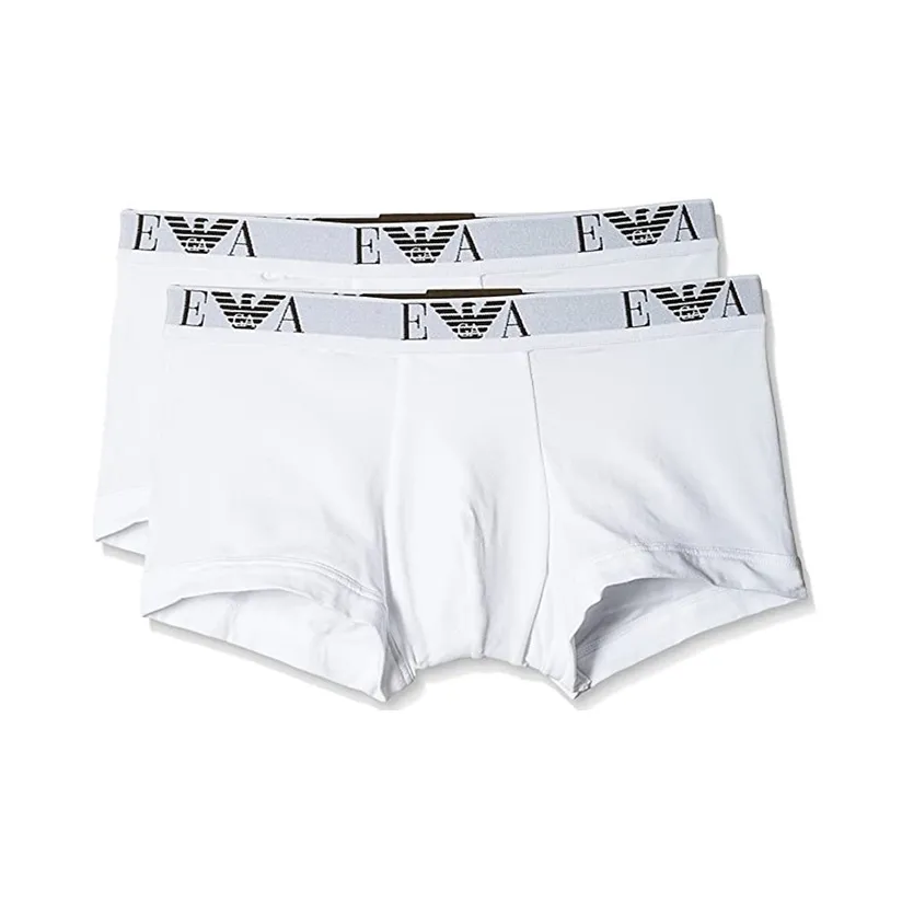 EMPORIO ARMANI Three pack Of Boxer Briefs With Essential Monogram Logo