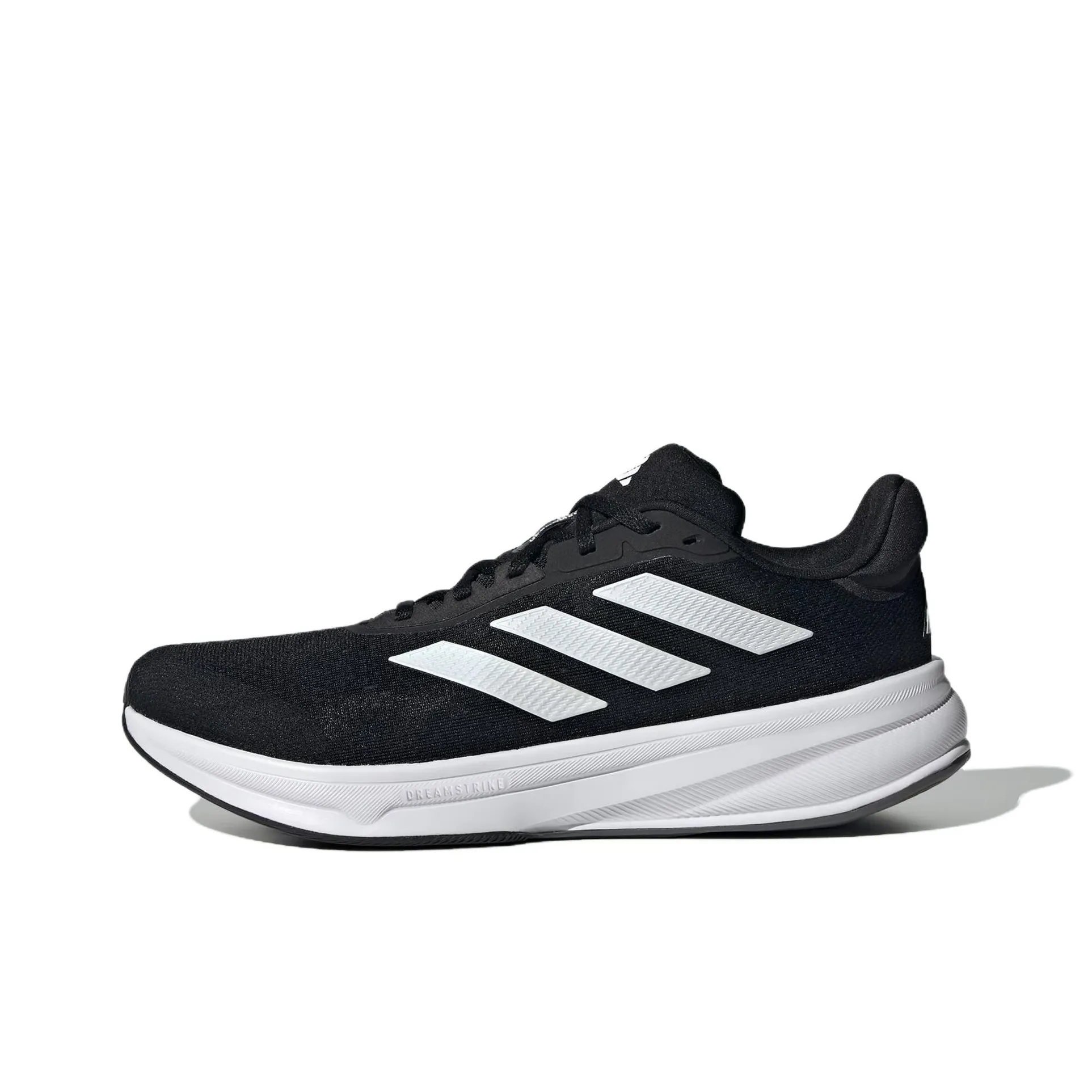 Adidas Response Super Slip-Resistant Abrasion-Resistant Low Top Casual Running Shoes Men's Black Adidas Response Super Slip-Resistant Abrasion-Resistant Низкий Топ Повседневные Беговые Кроссовки Мужские Черные