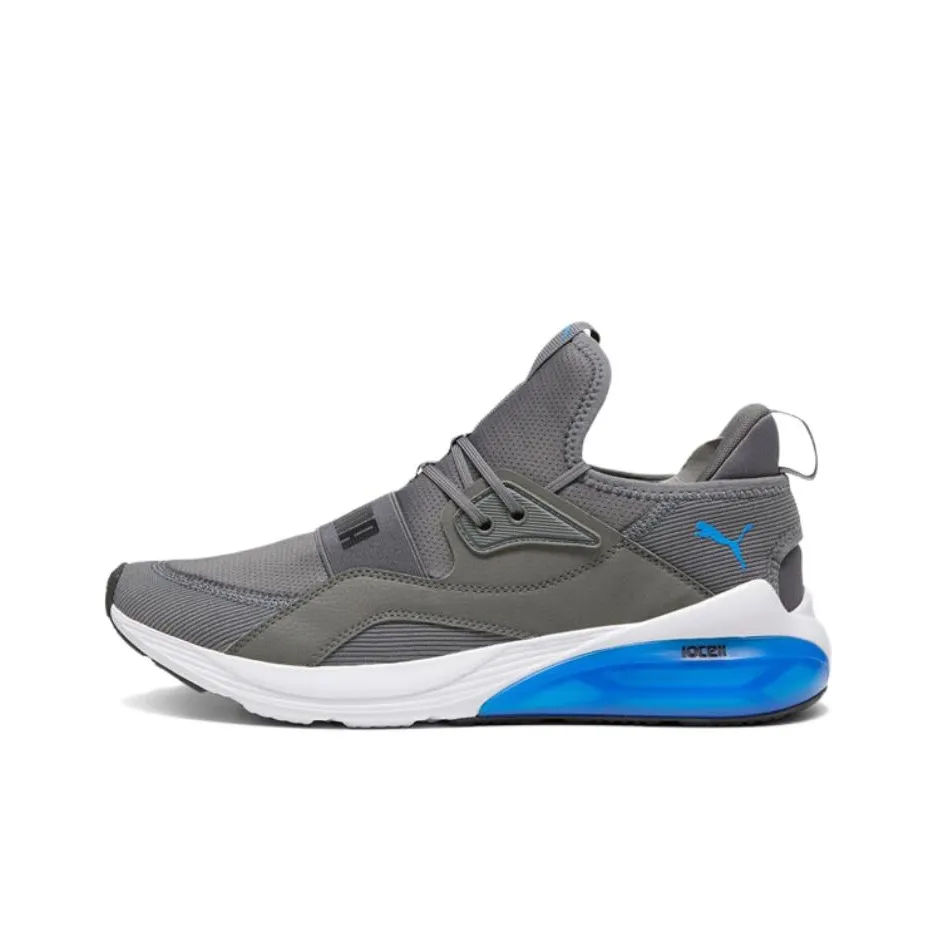 PUMA Cell Vive Anti Slip And Wear Resistant Lightweight Low Top Casual Running Shoes Unisex Gray