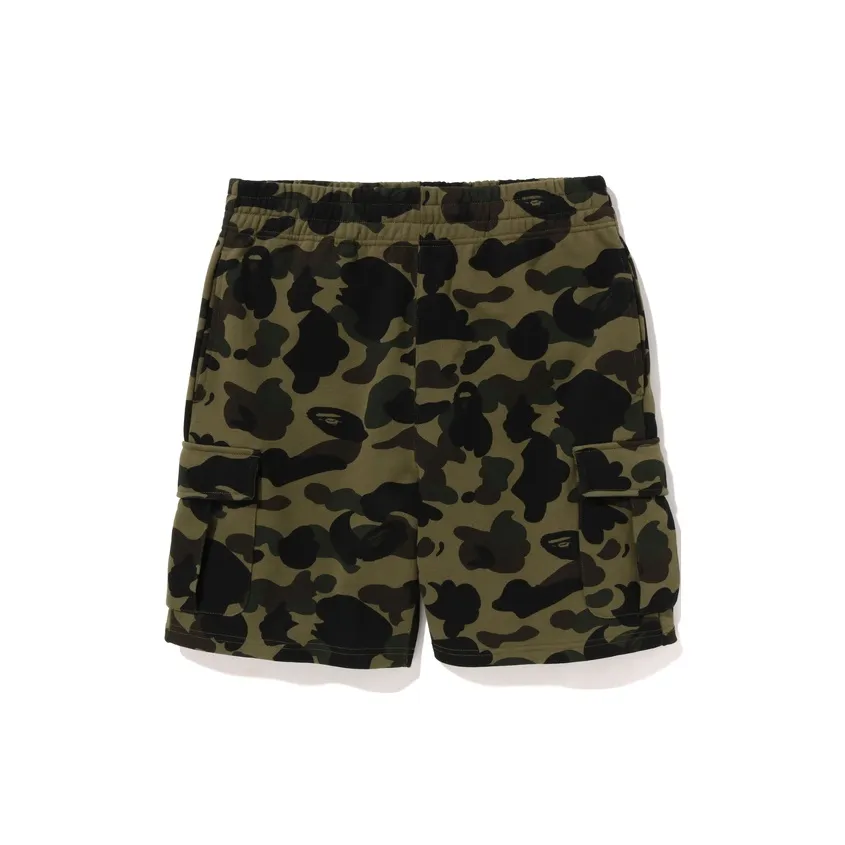 A BATHING APE 1st Camo Sweat Cargo Shorts