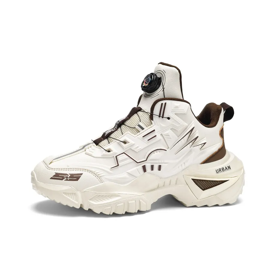 URBAN AUTHENTIC Противоскользящие Устойчивые к истиранию Повышение высоты Низкий топ Кроссовки с подошвой Мужские