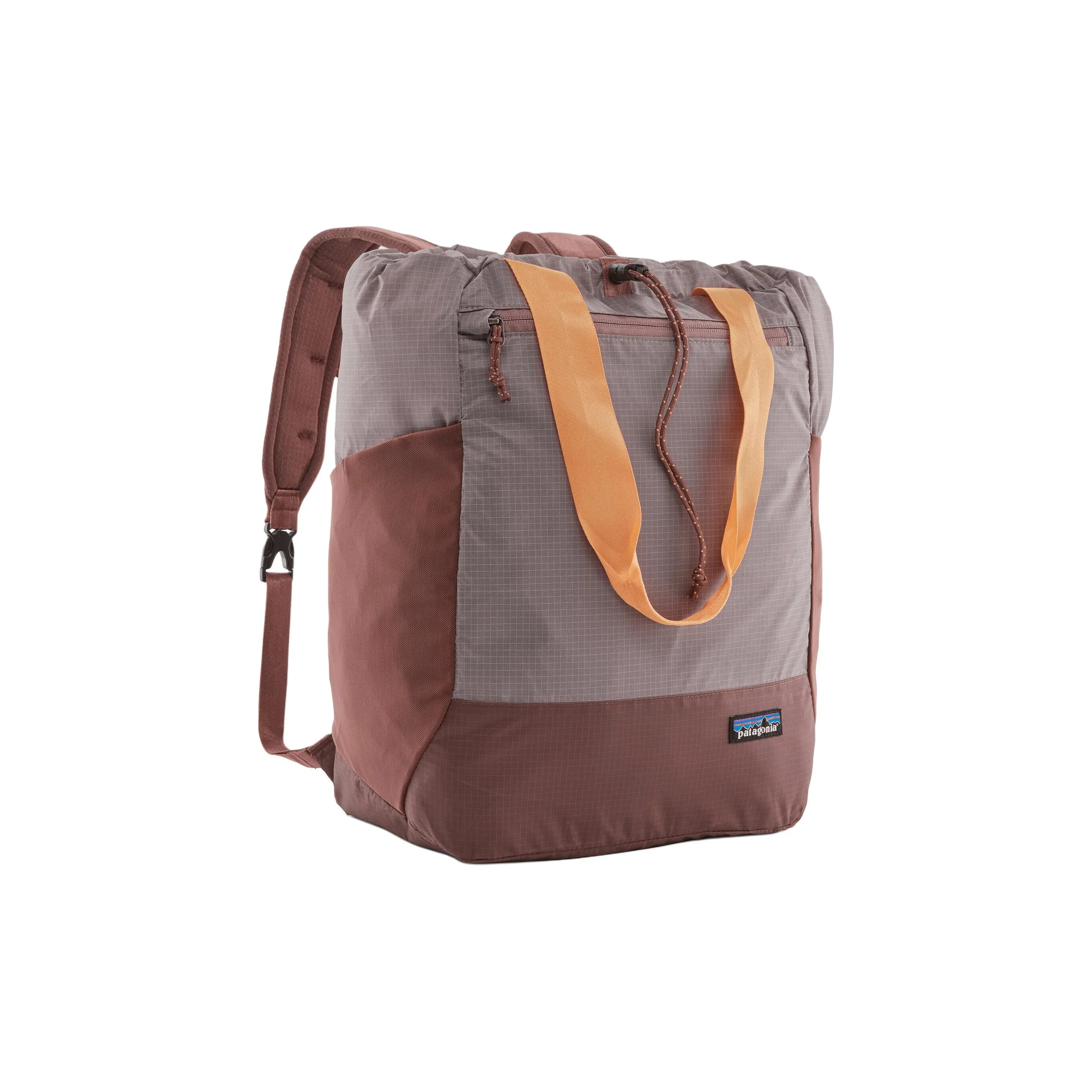 Patagonia Recycled Nylon Backpack Regular Unisex Fuchsia Red Algae