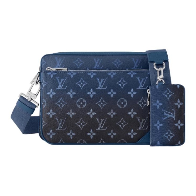 Sourcing of LV blue trio bag : r/DHgate