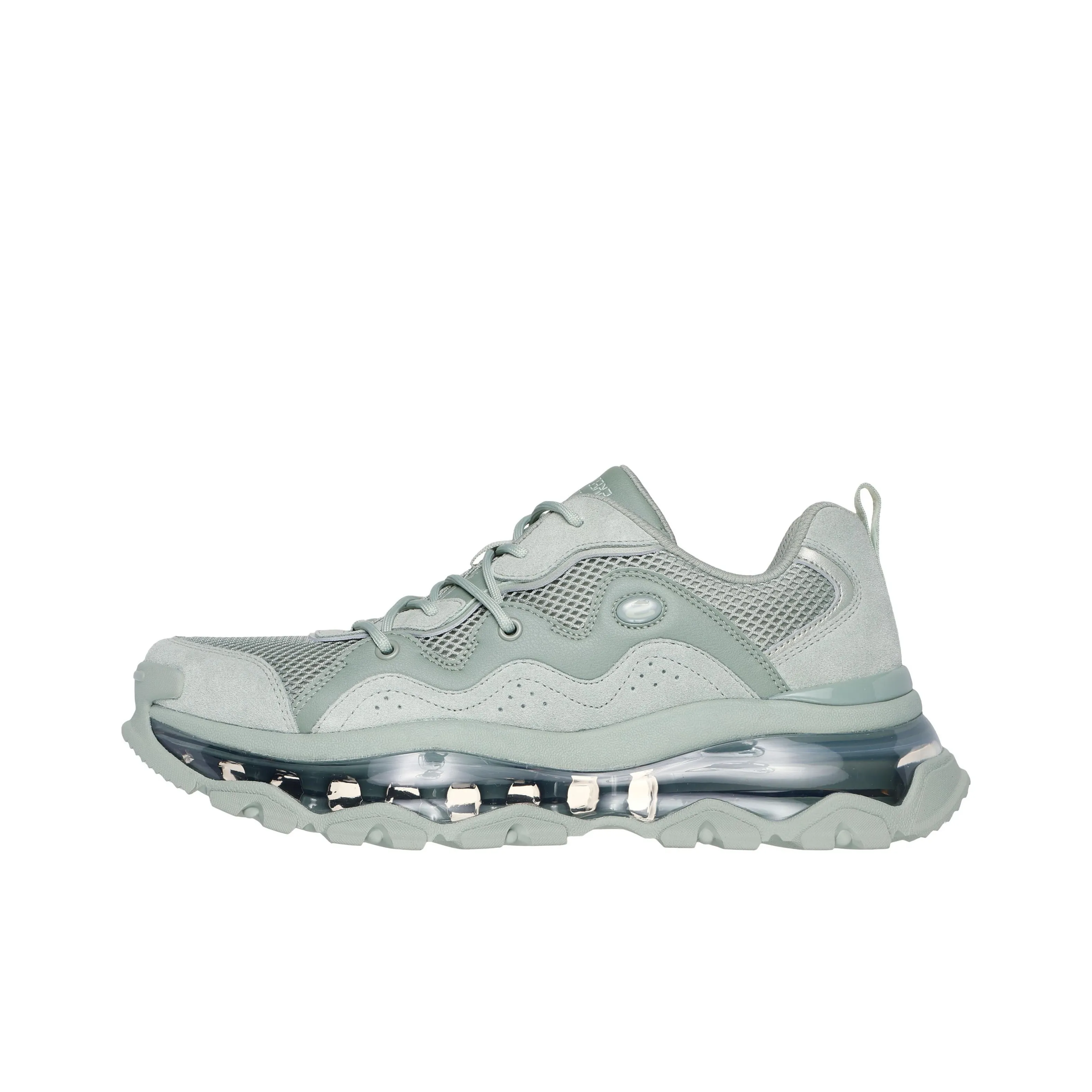 Skechers Уличный Low Топ Толстая подошва Кроссовки Мужские Мятно-зеленый