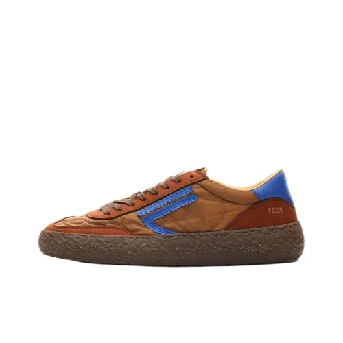 Puraai Кроссовки для скейтбординга Low Top Коричневый Унисекс