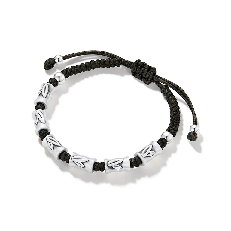 ZSY 999 Fine Серебряный Браслеты Мужская Коробка Удачи