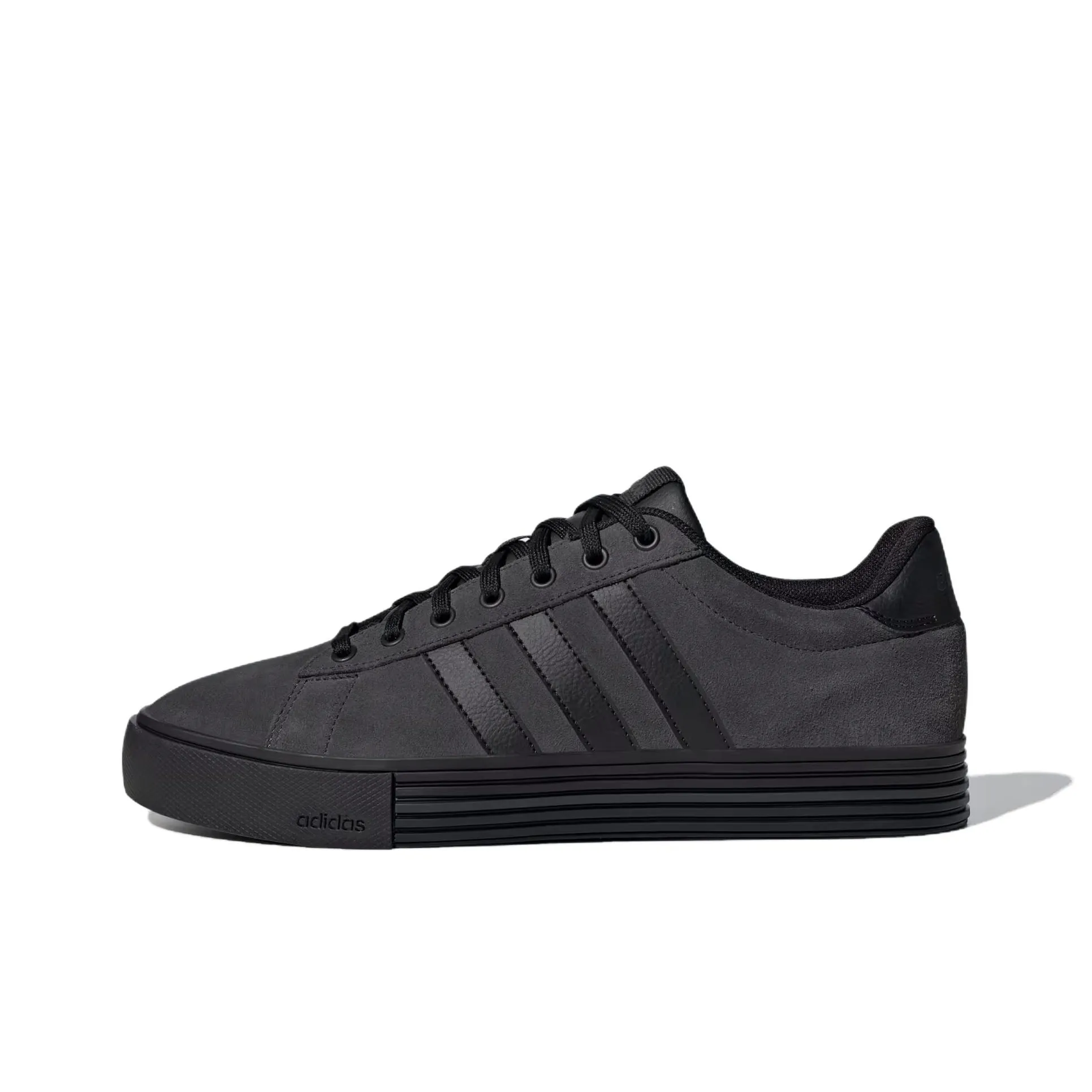 Adidas Daily 4.0 Anti Slip Wear Resistant Low Top Skateboard Shoes Unisex Black