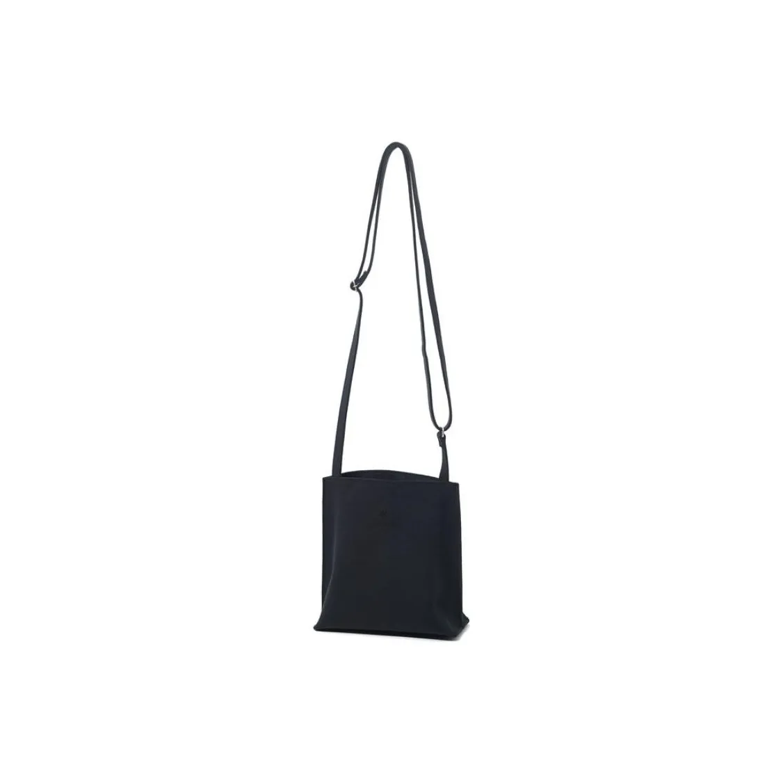 Snow Peak Vegan Leather Shoulder Bag, Crossbody Bag Women's Black