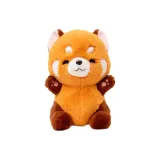 앉은 자세 팬다 자매 - Squinty 눈 - 23cm