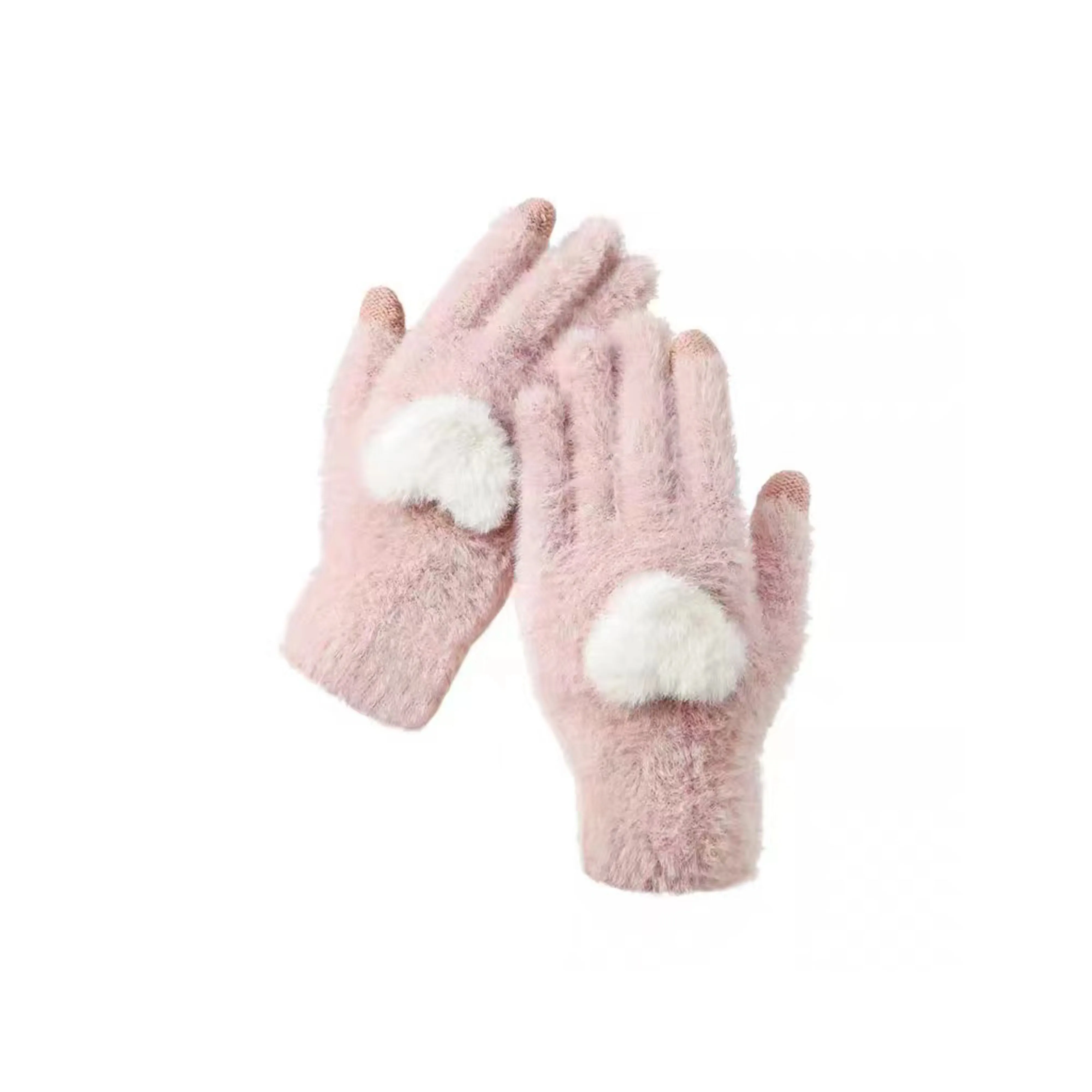 IOTS Полиэфирный трикотаж Перчатки Женские