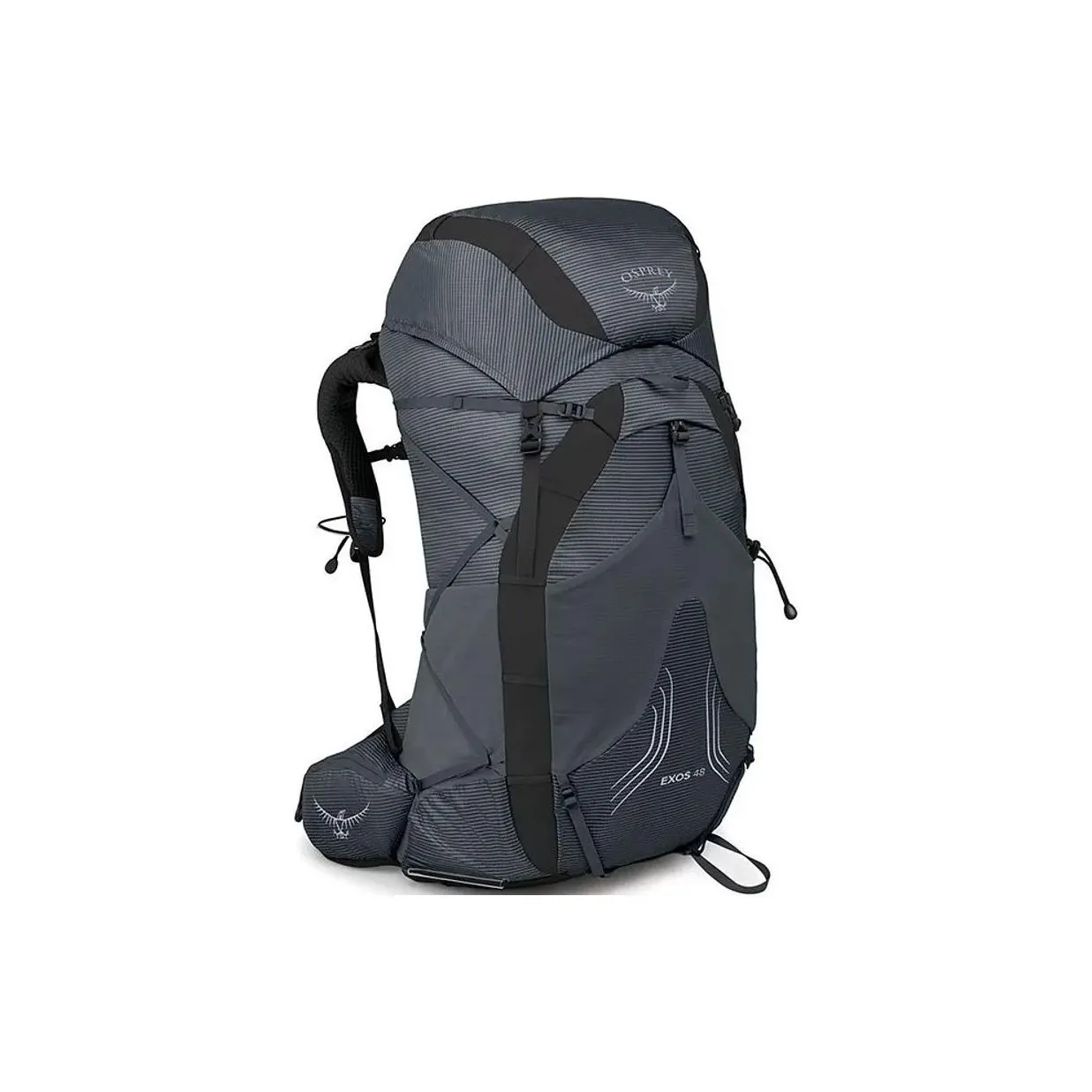 OSPREY Recycled Nylon Outdoor Mountaineering Bag Backpack Regular Men's Tungsten Gray