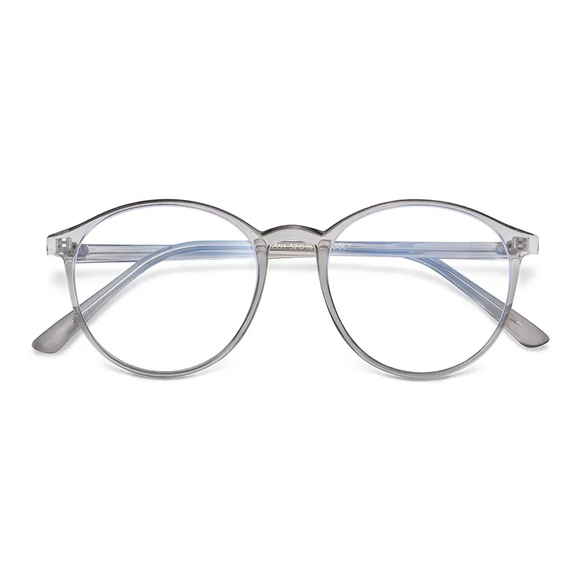 MK MINGKU TR Memorial Plastic Round Eyeglass Frames Unisex MK MINGKU TR Памятный пластик Круглые Оправы для очков Унисекс