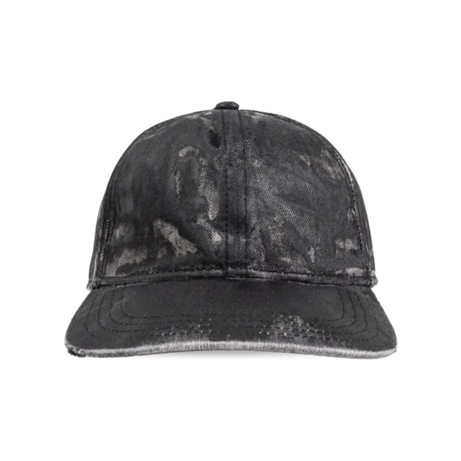 DIESEL Хлопок Бейсболки Мужские Черные