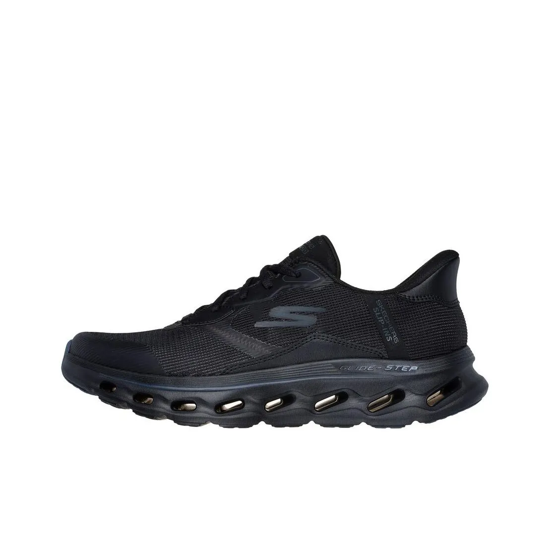 Skechers GO WALK Collection Low Top Casual Running Shoes Men's Black