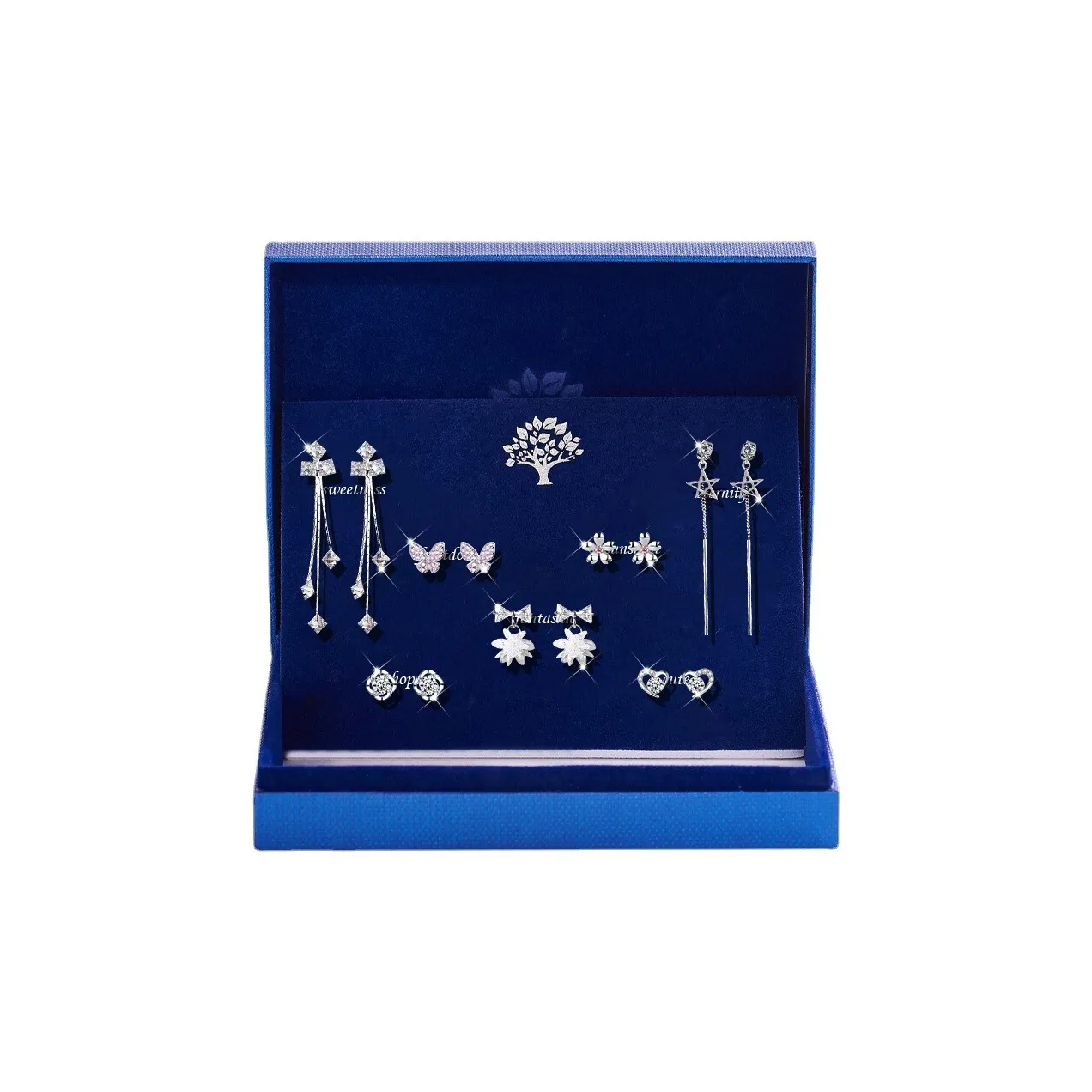 Mini yaya Серебро S925 Серьги-гвоздики Женские