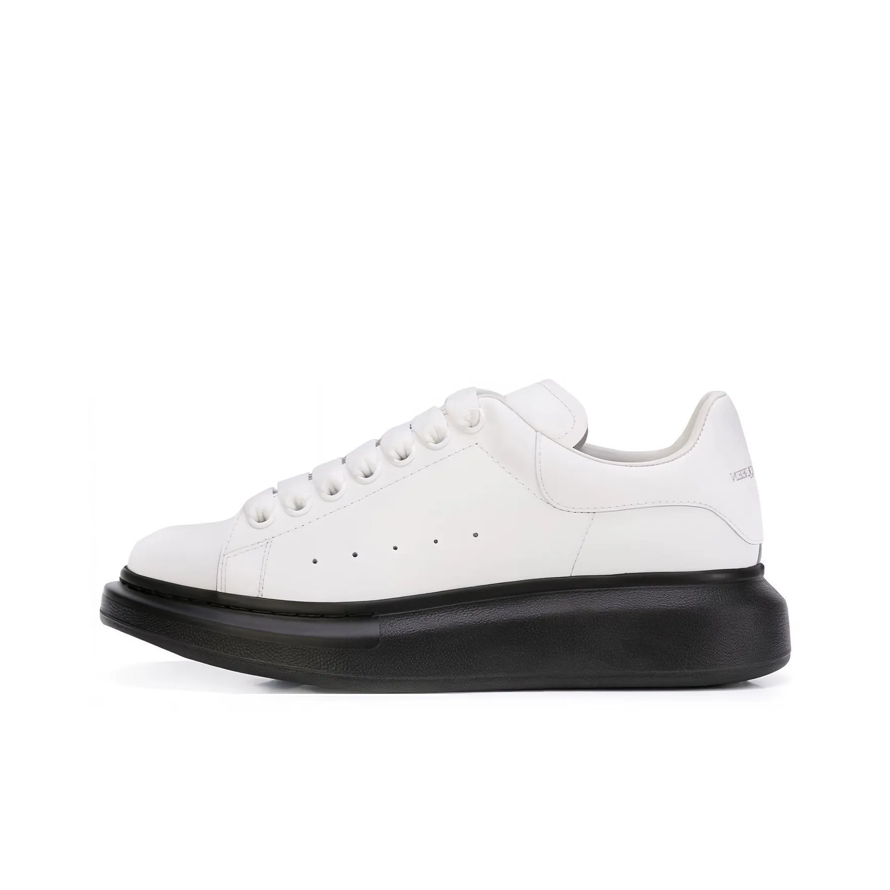 Alexander McQueen Oversized White Black Sole Women's