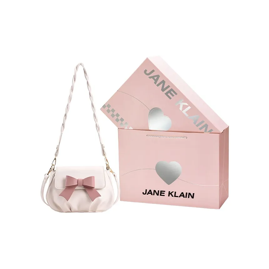 JANE KLAIN ПУ (полиуретан) Сумка через плечо Стандартная Женская Экрю