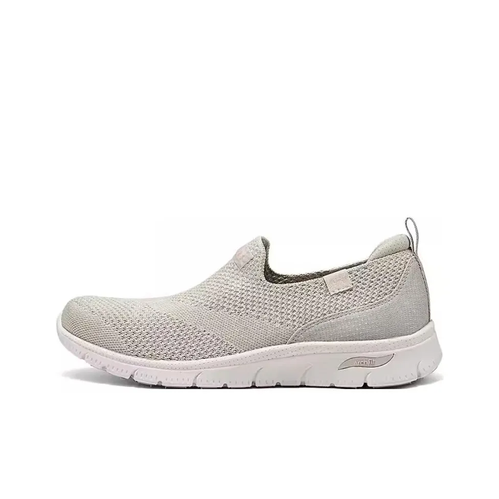 Skechers ARCH FIT REFINE Low Top Casual Shoes Women's Taupe