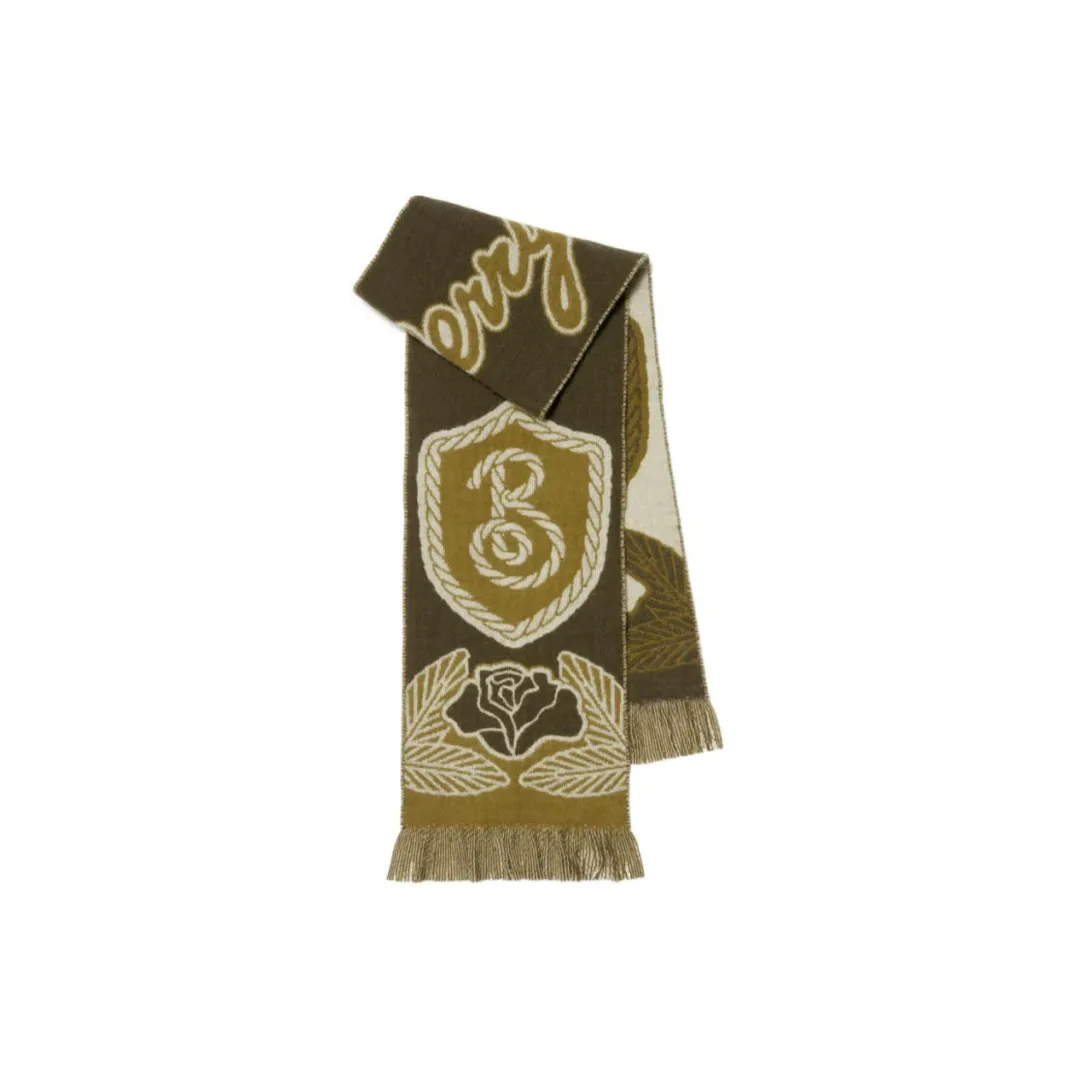 Burberry Шерсть Кашемир Вязаные Шарфы Унисекс Коричневый