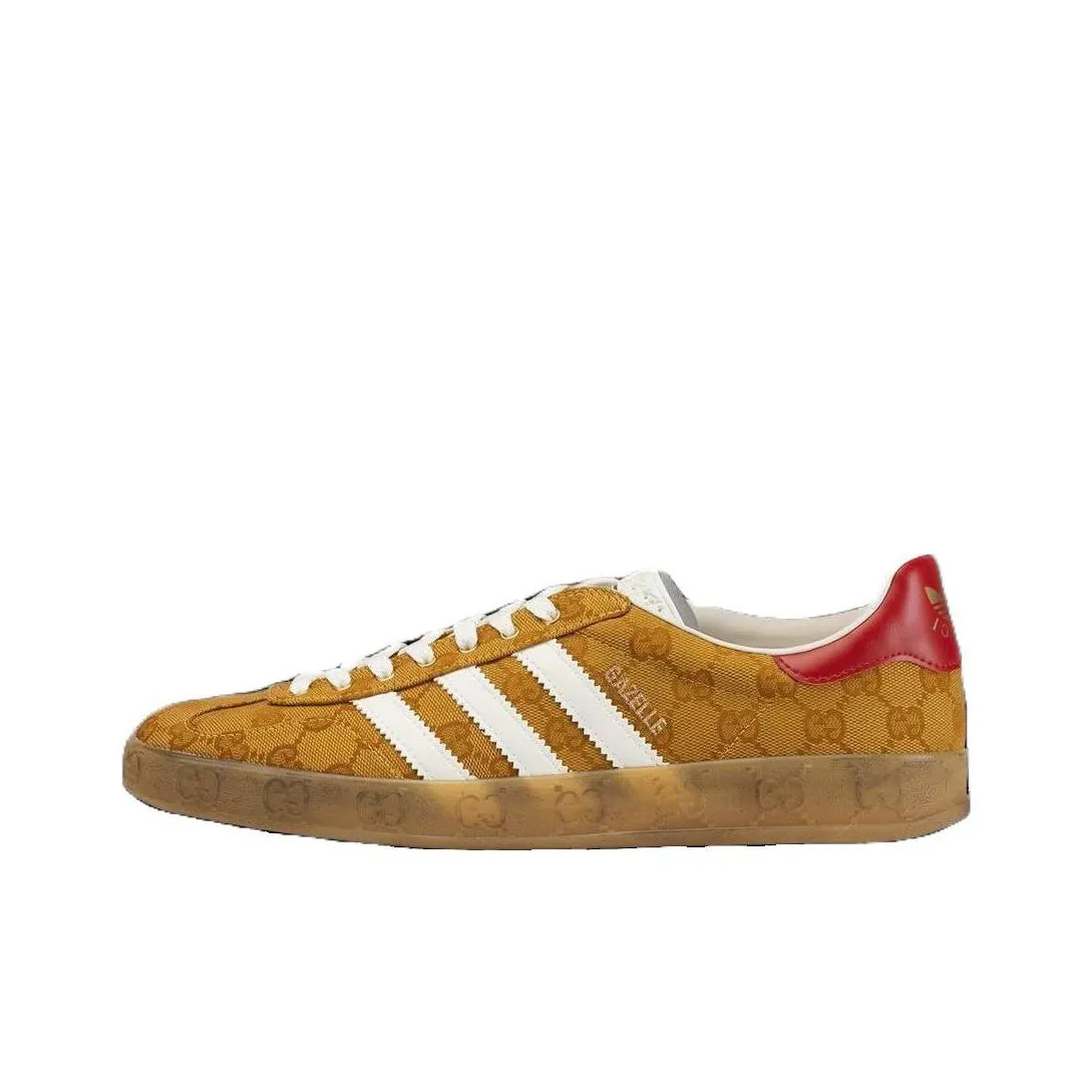 Adidas Gazelle GUCCI Original GG Beige Brown Men's