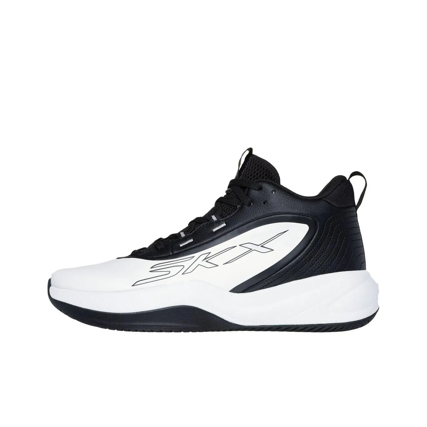 Skechers Mid Top Basketball Shoes Men's White