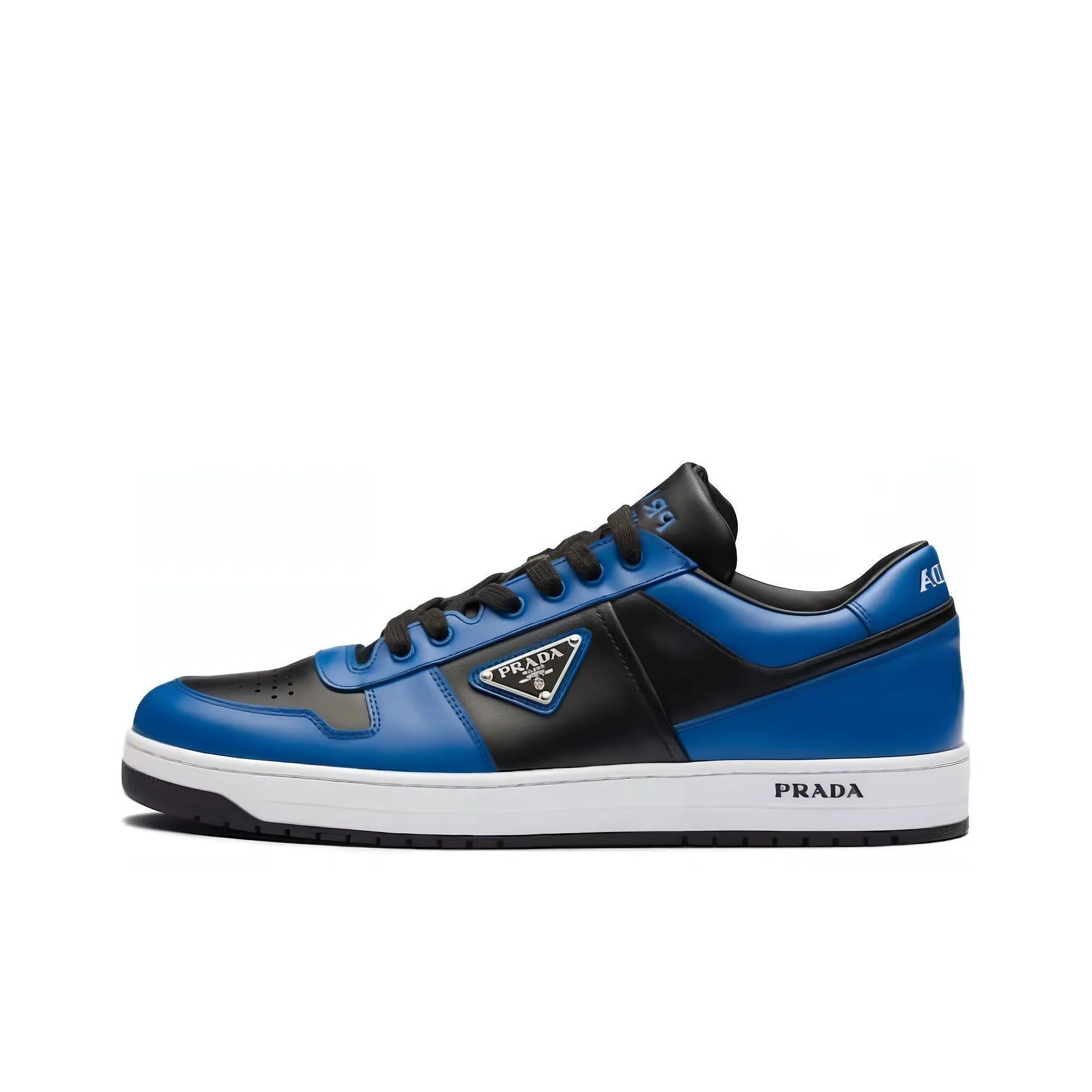 PRADA Low Top Skateboard Shoes Men's Blue